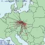 zobrazit galerii Mapa spojení na 70cm