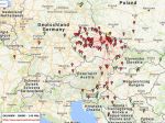 Mapa QSO letní QRP 2017 - 144 MHz OK1MWW (4/4)