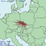 zobrazit galerii Mapa spojení na 70cm